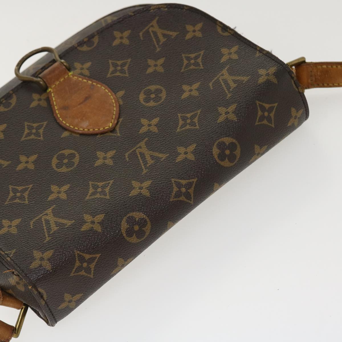 LOUIS VUITTON Monogram Saint Cloud GM Shoulder Bag M51242 LV Auth 38944