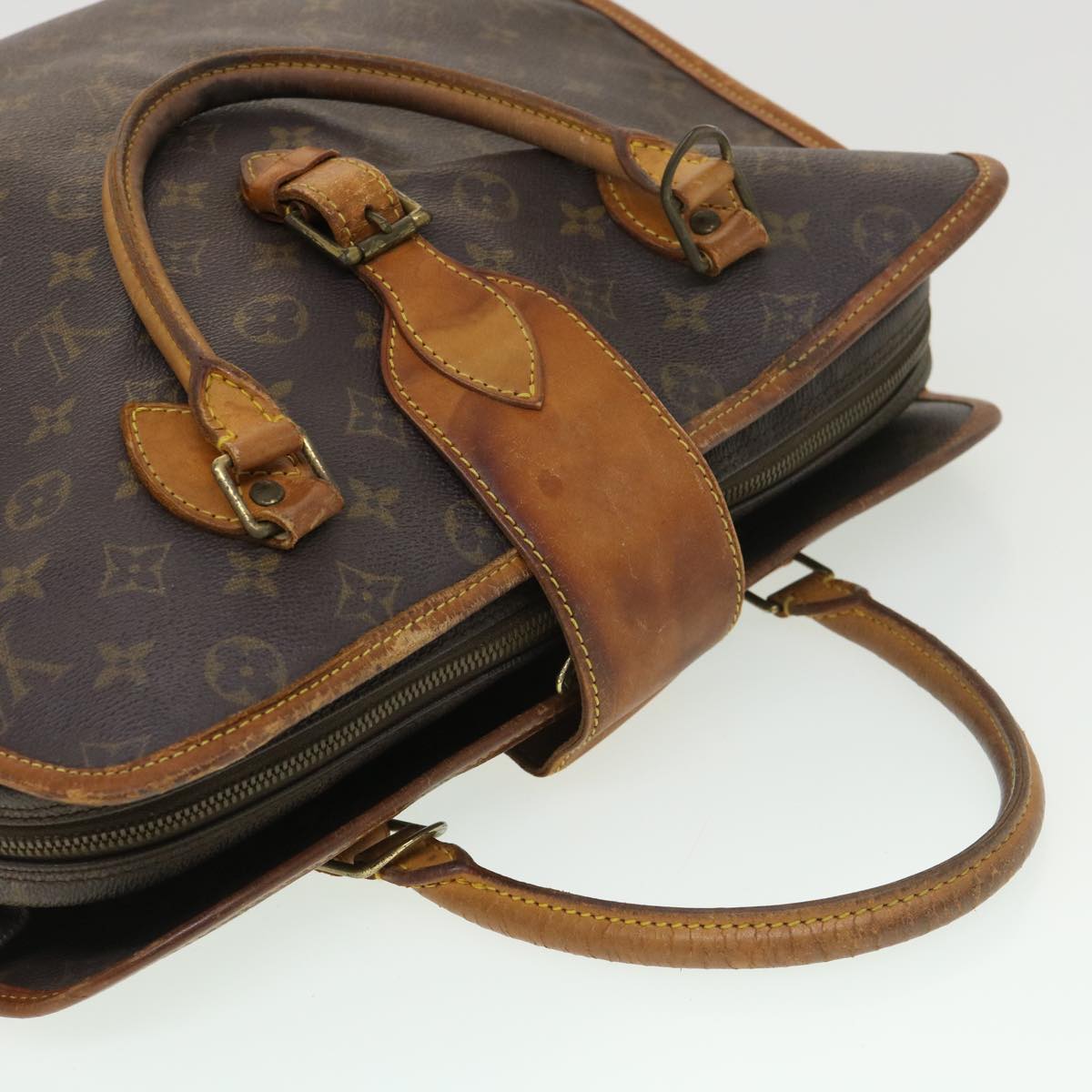 LOUIS VUITTON Monogram Rivoli Hand Bag M53380 LV Auth 38956