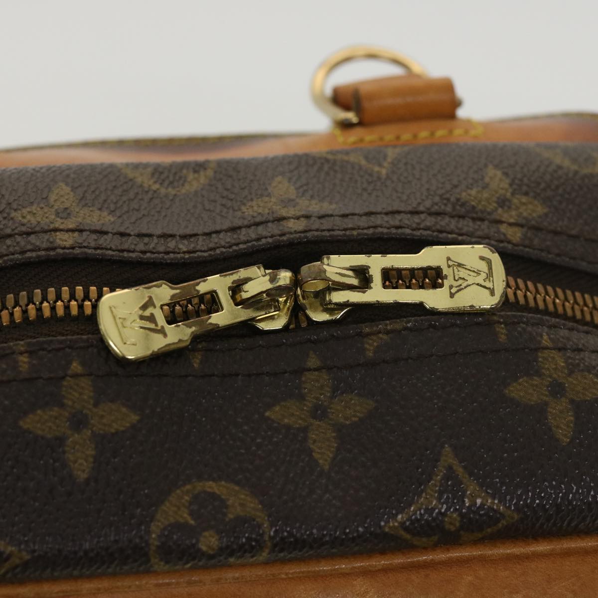 LOUIS VUITTON Monogram Deauville Hand Bag M47270 LV Auth 38957