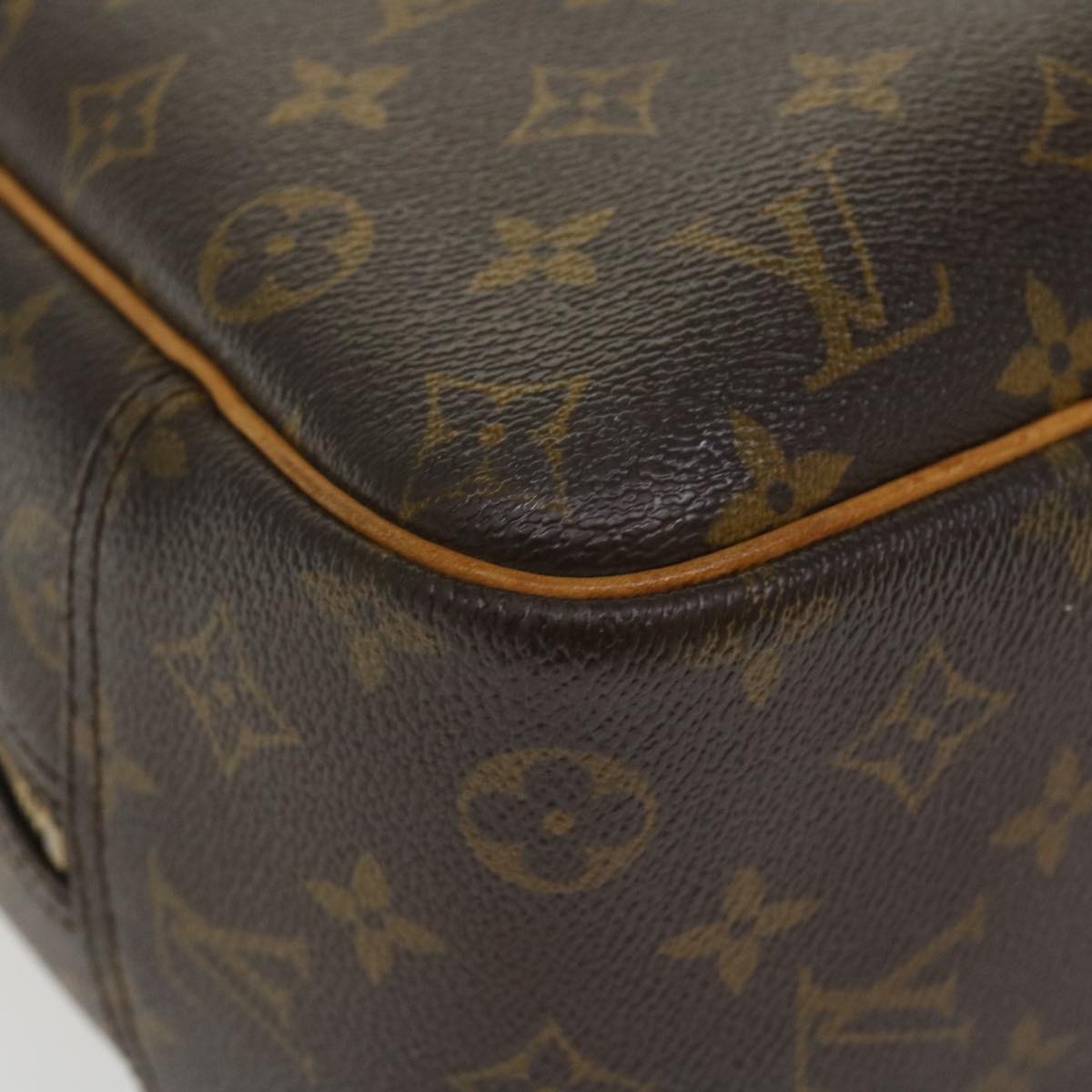 LOUIS VUITTON Monogram Deauville Hand Bag M47270 LV Auth 38958