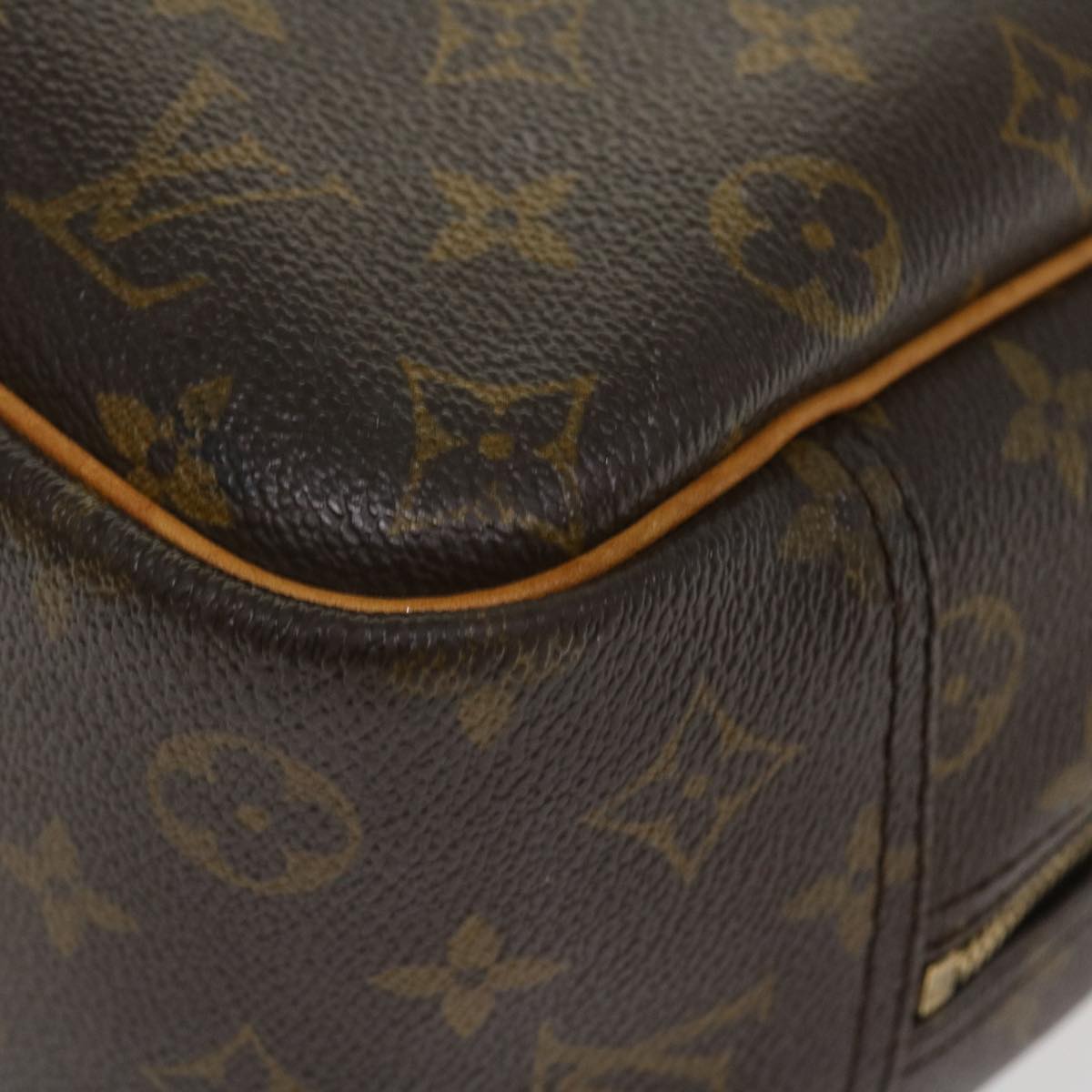 LOUIS VUITTON Monogram Deauville Hand Bag M47270 LV Auth 38958