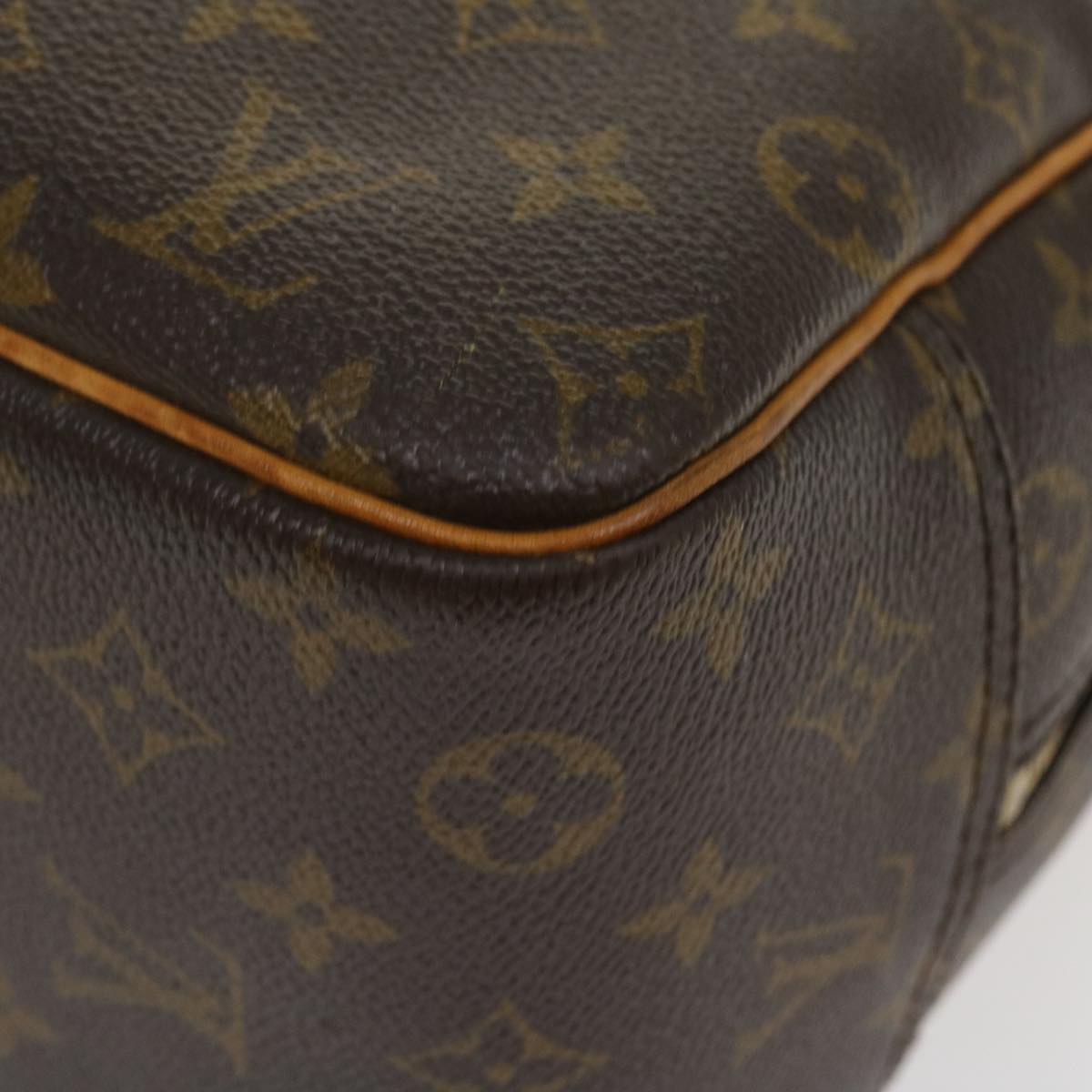 LOUIS VUITTON Monogram Deauville Hand Bag M47270 LV Auth 38958