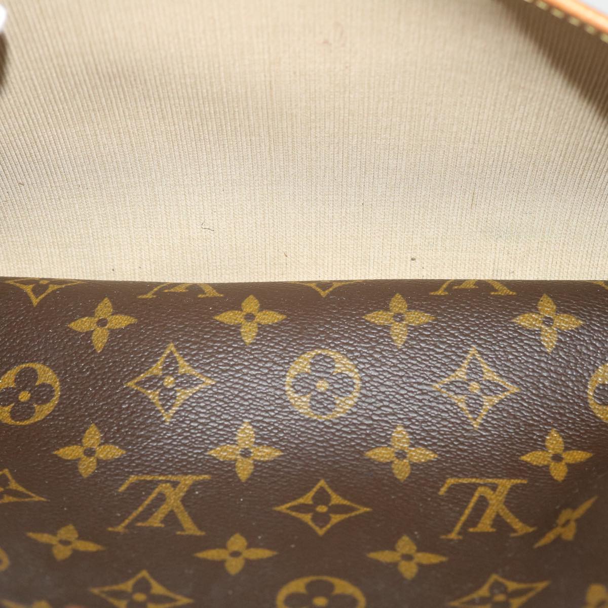 LOUIS VUITTON Monogram Deauville Hand Bag M47270 LV Auth 38958