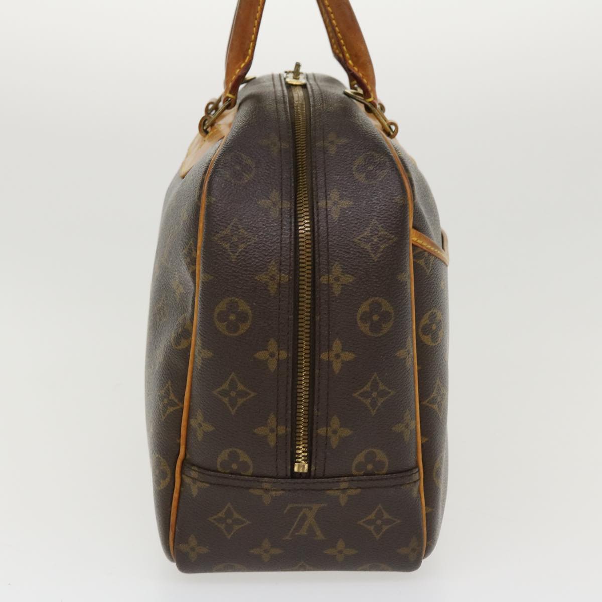 LOUIS VUITTON Monogram Deauville Hand Bag M47270 LV Auth 38958