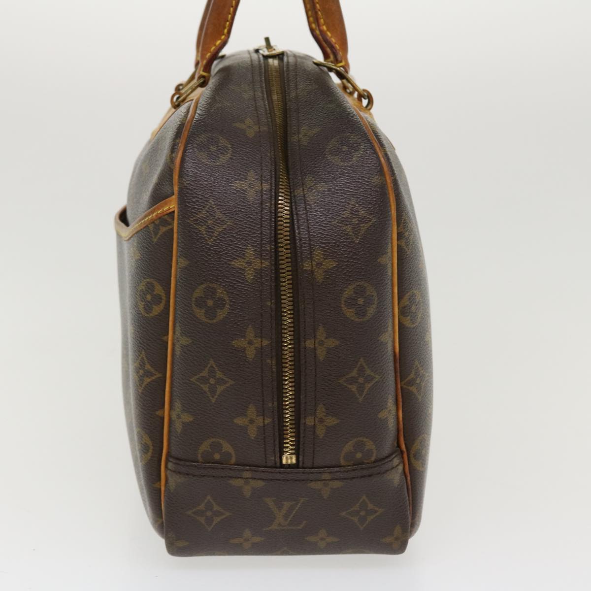 LOUIS VUITTON Monogram Deauville Hand Bag M47270 LV Auth 38958