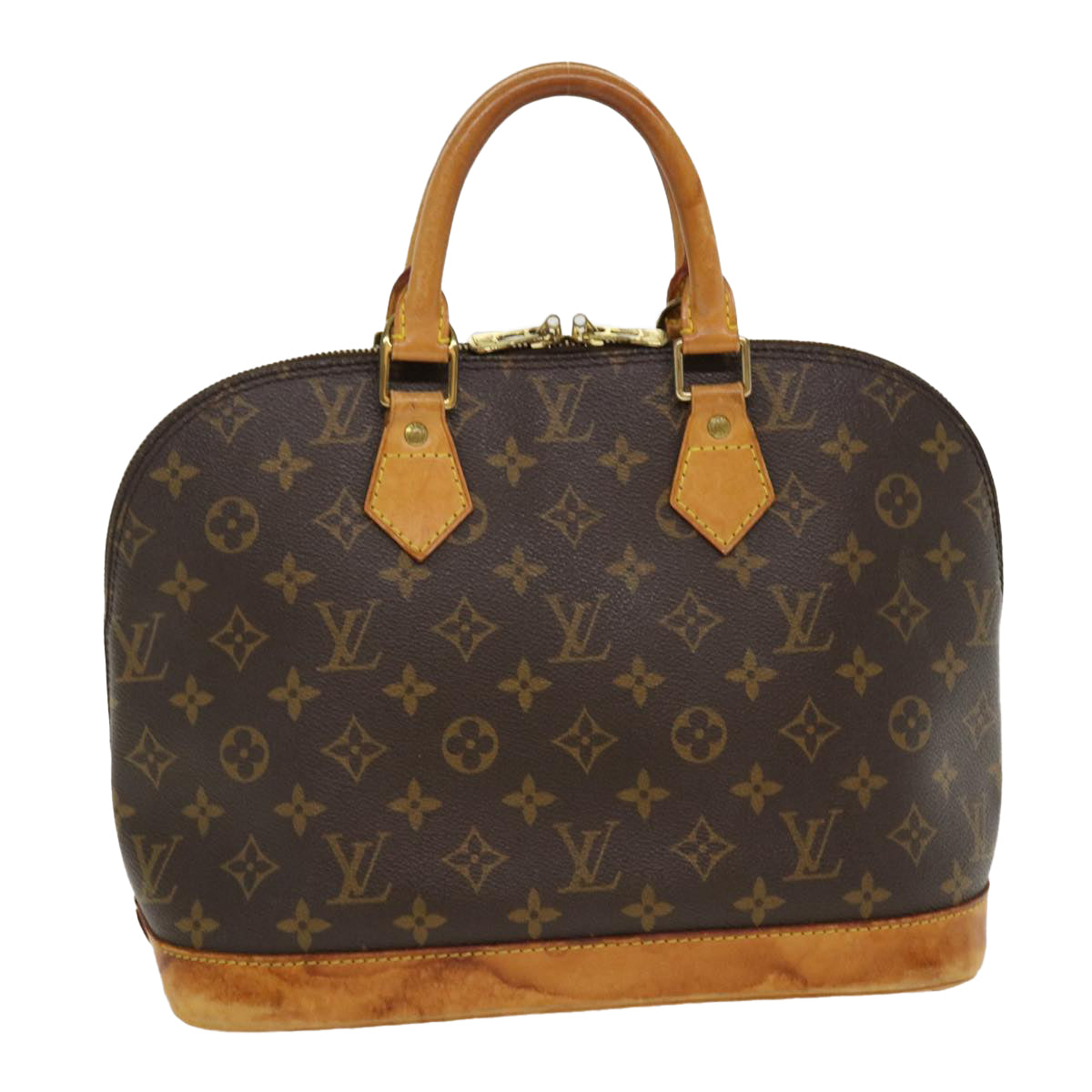 LOUIS VUITTON Monogram Alma Hand Bag M51130 LV Auth 38962