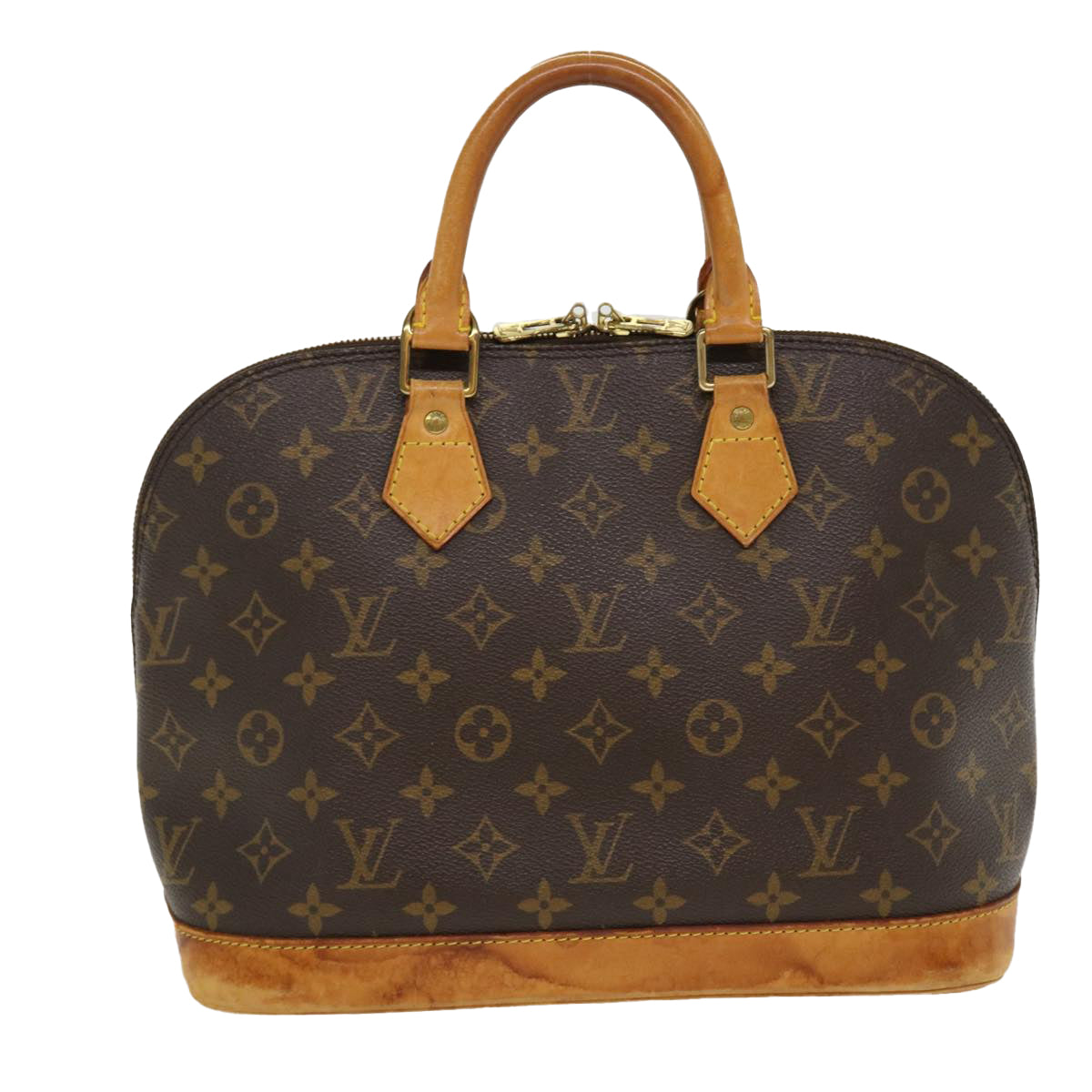 LOUIS VUITTON Monogram Alma Hand Bag M51130 LV Auth 38962