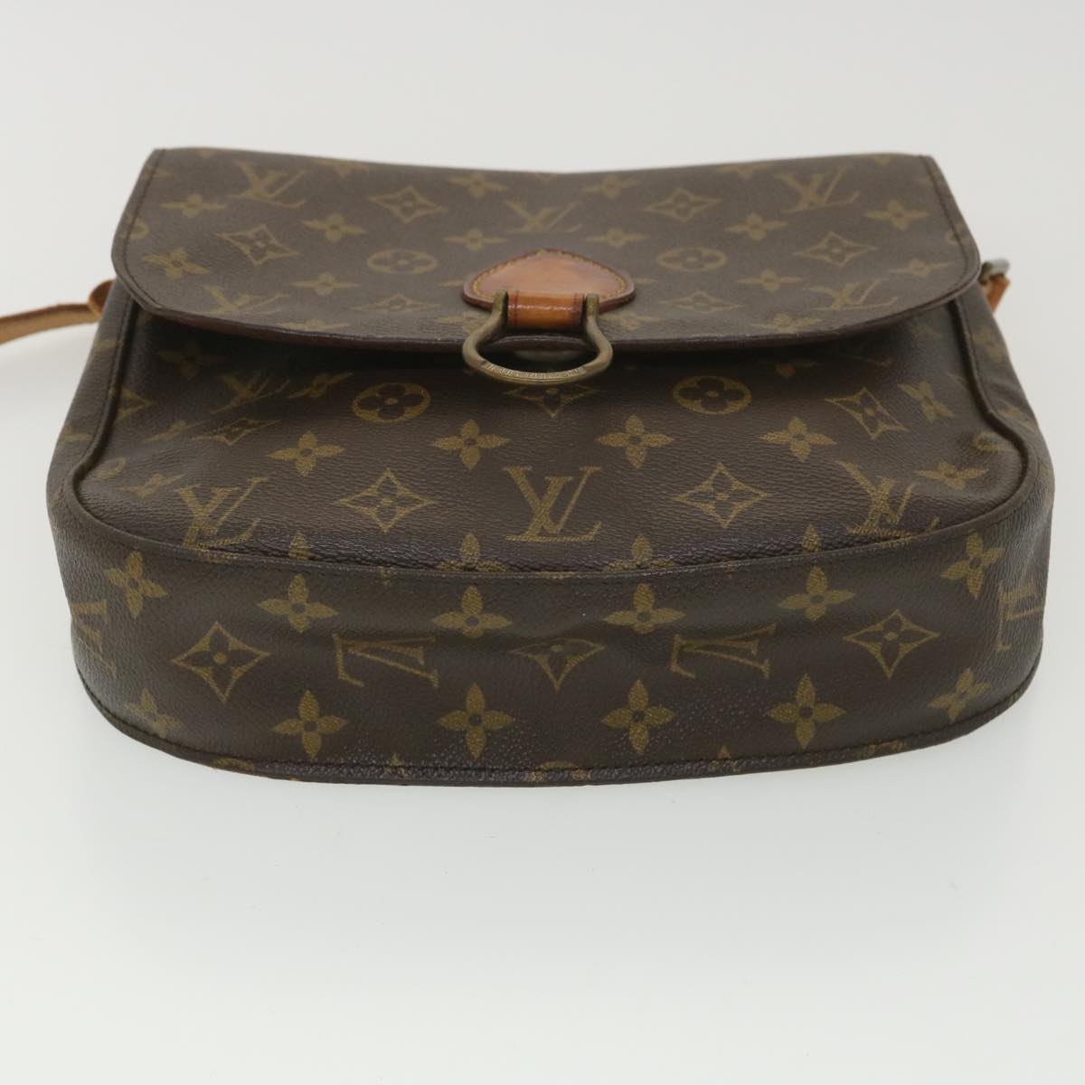 LOUIS VUITTON Monogram Saint Cloud GM Shoulder Bag M51242 LV Auth 38963