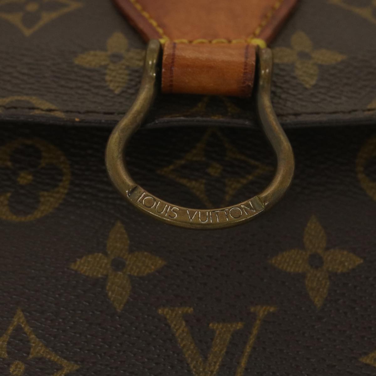 LOUIS VUITTON Monogram Saint Cloud GM Shoulder Bag M51242 LV Auth 38963