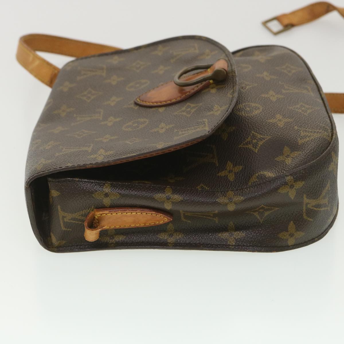 LOUIS VUITTON Monogram Saint Cloud GM Shoulder Bag M51242 LV Auth 38963