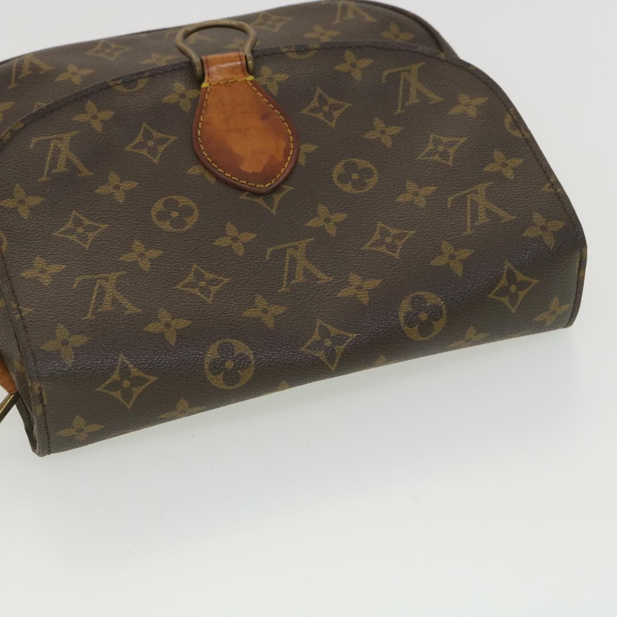 LOUIS VUITTON Monogram Saint Cloud GM Shoulder Bag M51242 LV Auth 38963