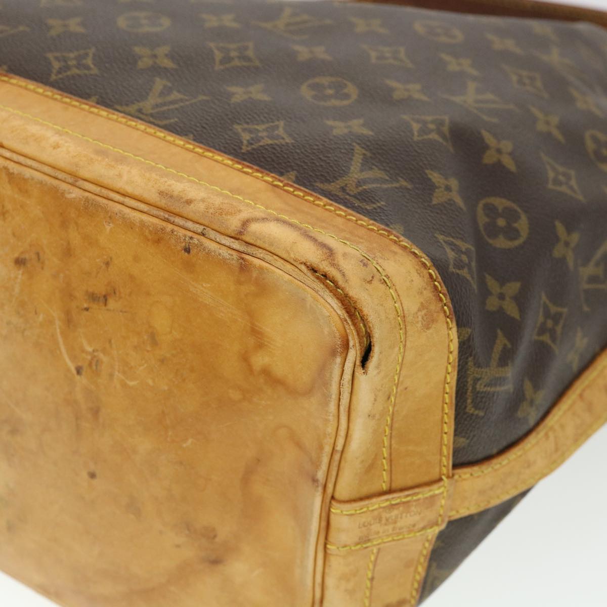 LOUIS VUITTON Monogram Noe Shoulder Bag M42224 LV Auth 38967