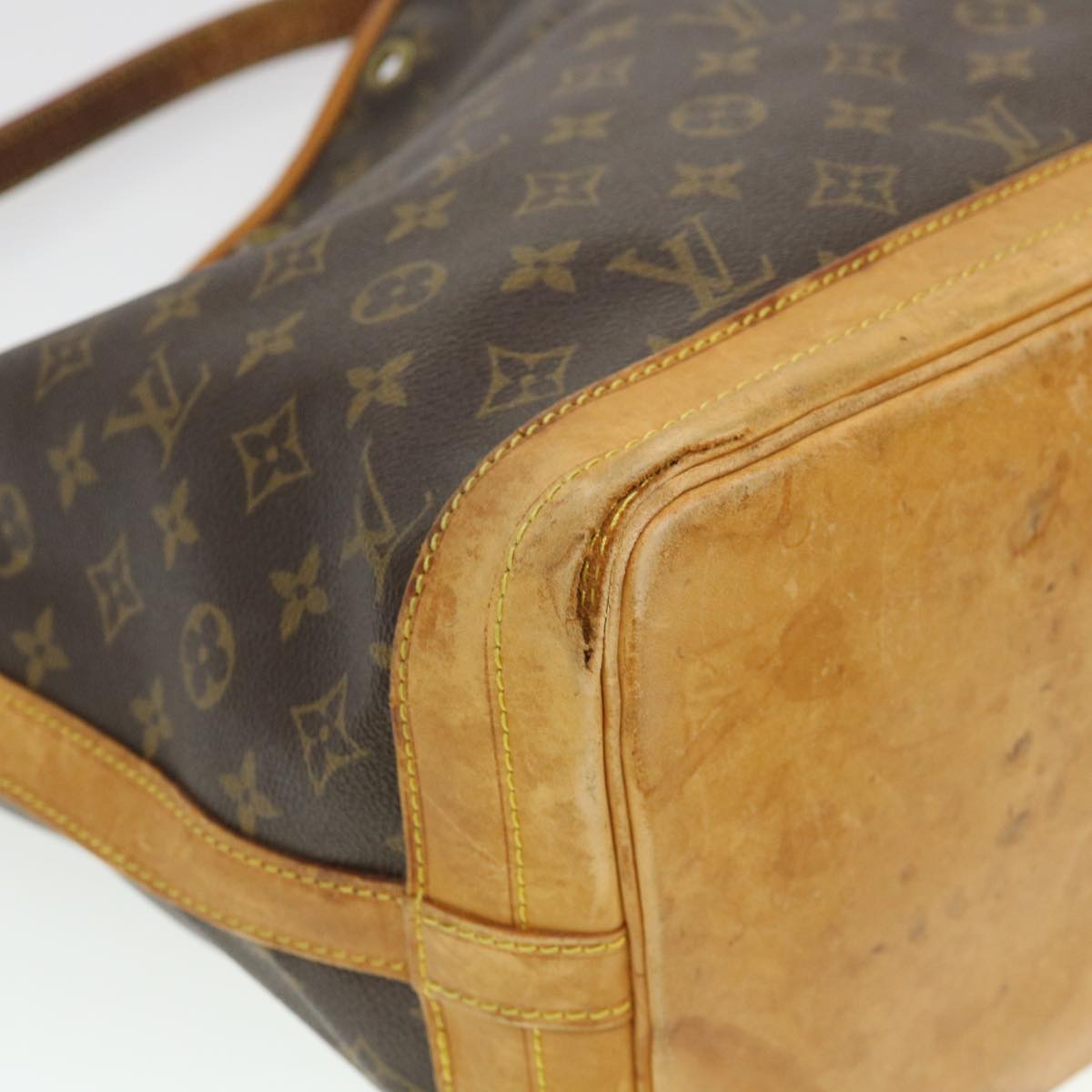 LOUIS VUITTON Monogram Noe Shoulder Bag M42224 LV Auth 38967