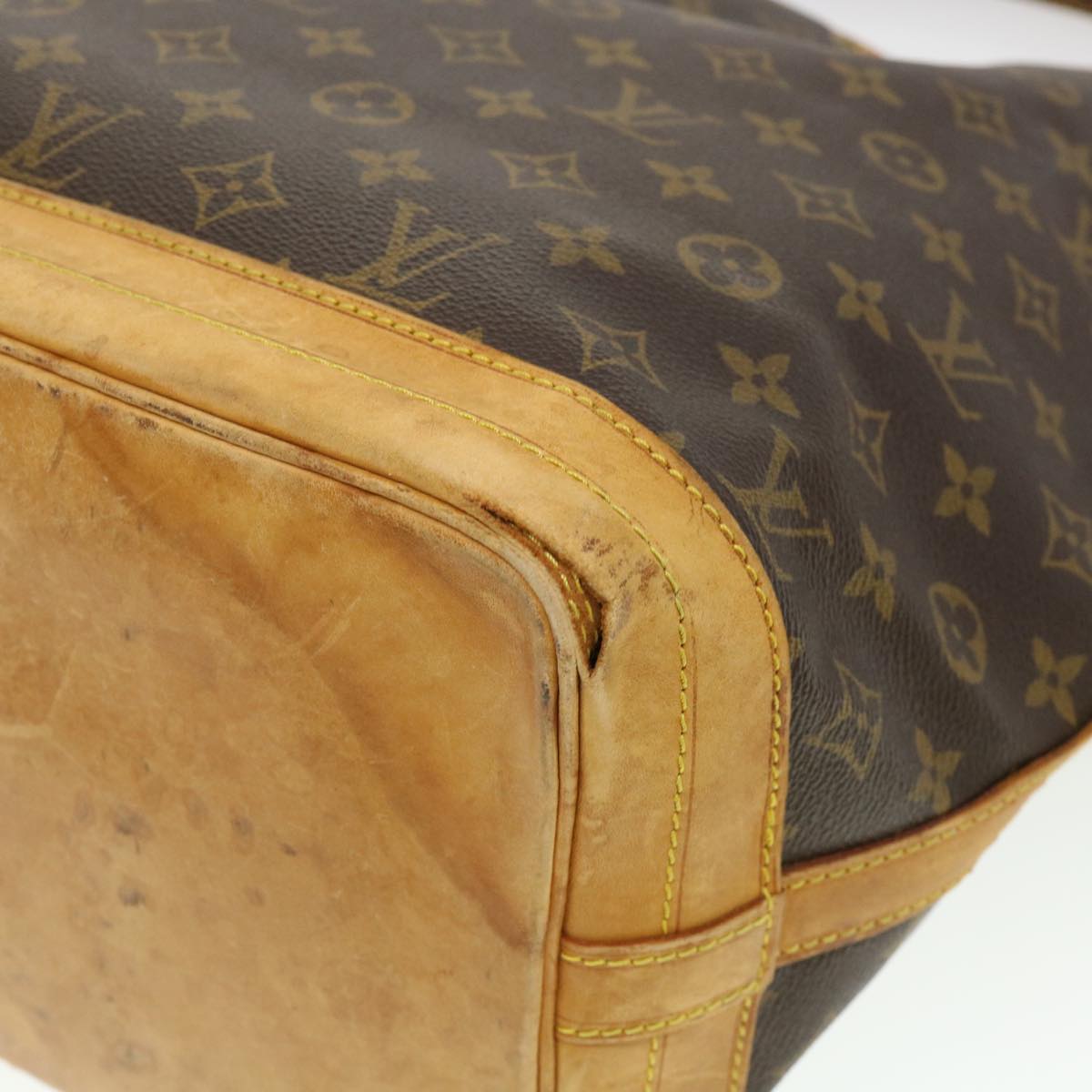 LOUIS VUITTON Monogram Noe Shoulder Bag M42224 LV Auth 38967