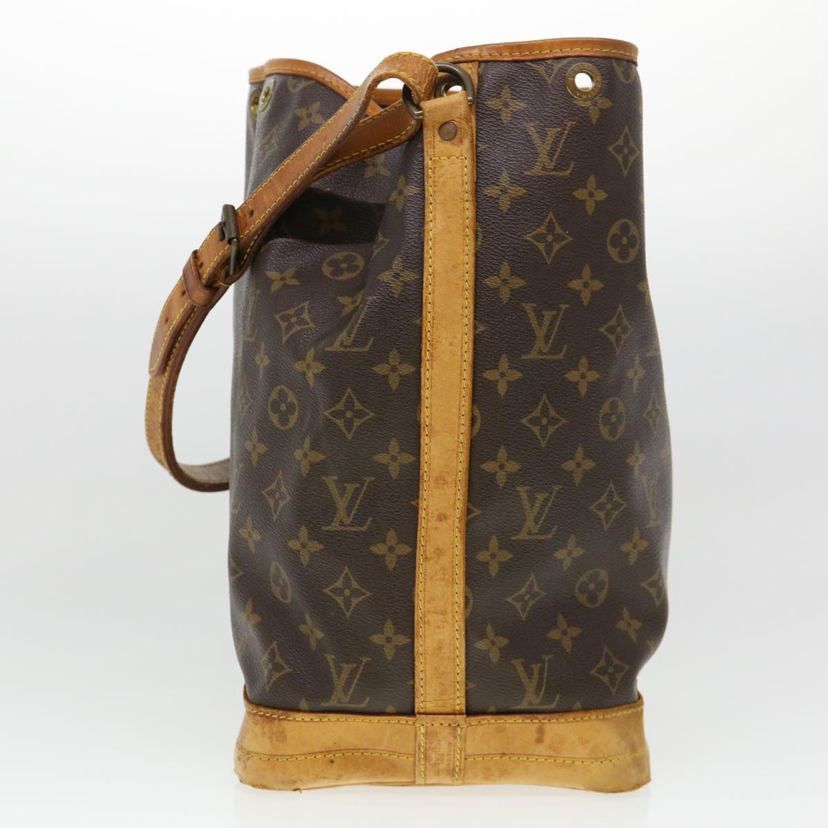 LOUIS VUITTON Monogram Noe Shoulder Bag M42224 LV Auth 38967