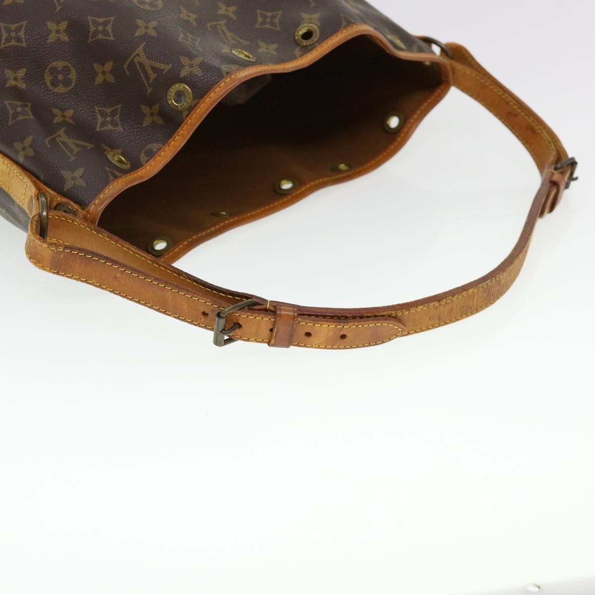 LOUIS VUITTON Monogram Noe Shoulder Bag M42224 LV Auth 38967