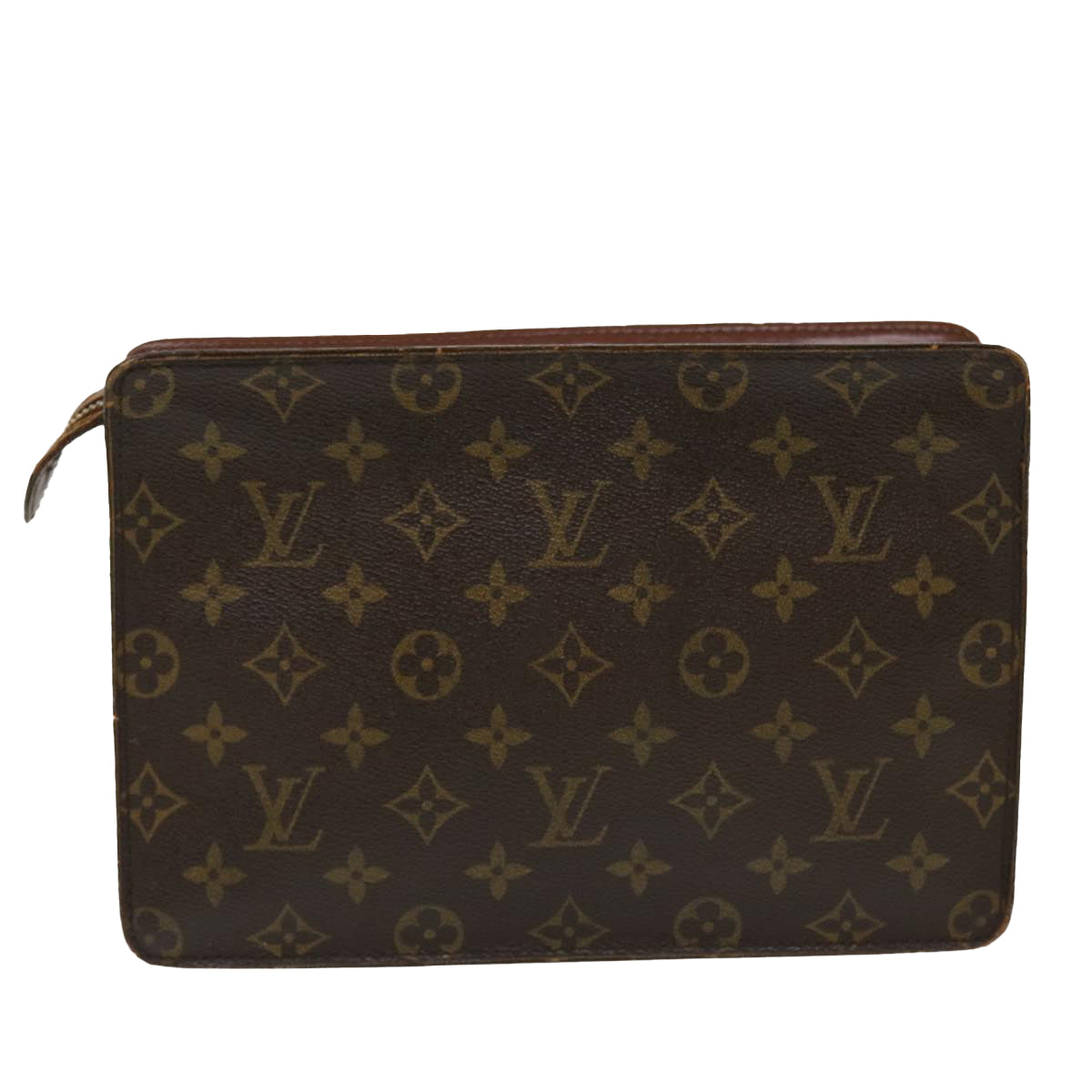 LOUIS VUITTON Monogram Pochette Homme Clutch Bag M51795 LV Auth 38969 - 0