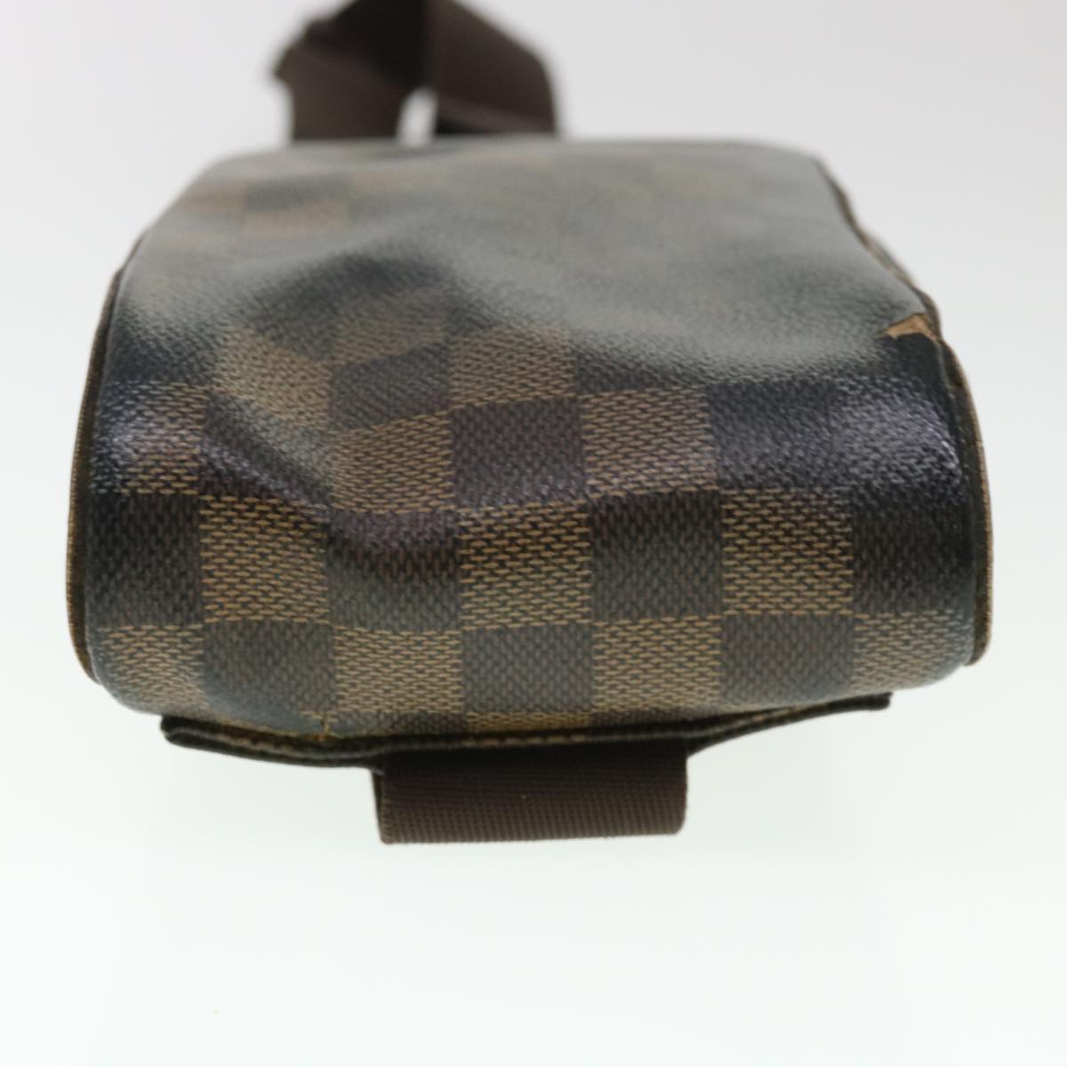 LOUIS VUITTON Damier Ebene Geronimos Shoulder Bag N51994 LV Auth 38971