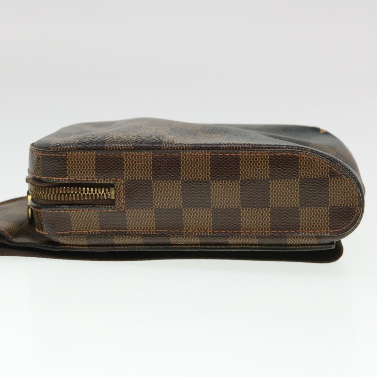 LOUIS VUITTON Damier Ebene Geronimos Shoulder Bag N51994 LV Auth 38971