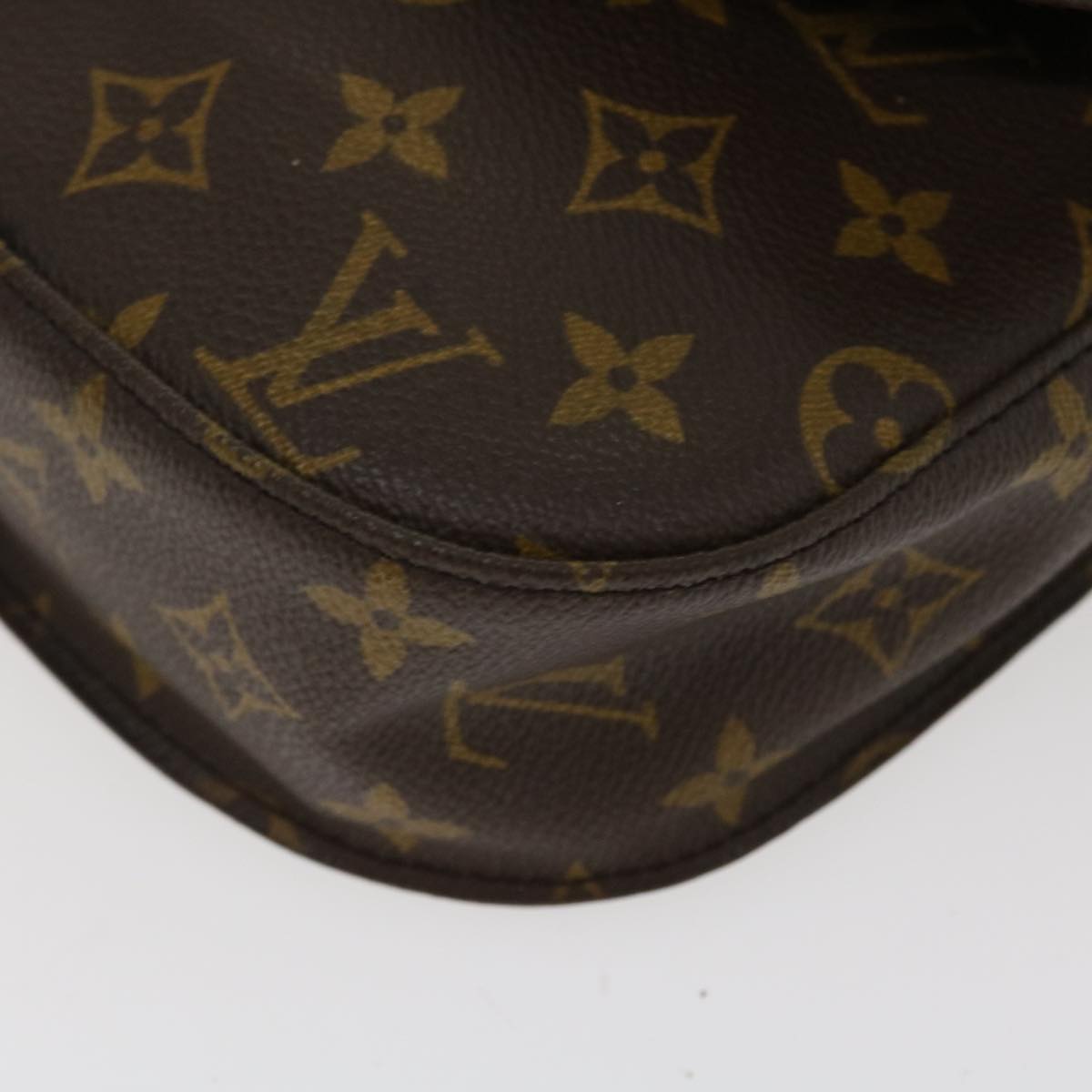 LOUIS VUITTON Monogram Saint Cloud GM Shoulder Bag M51242 LV Auth 38976