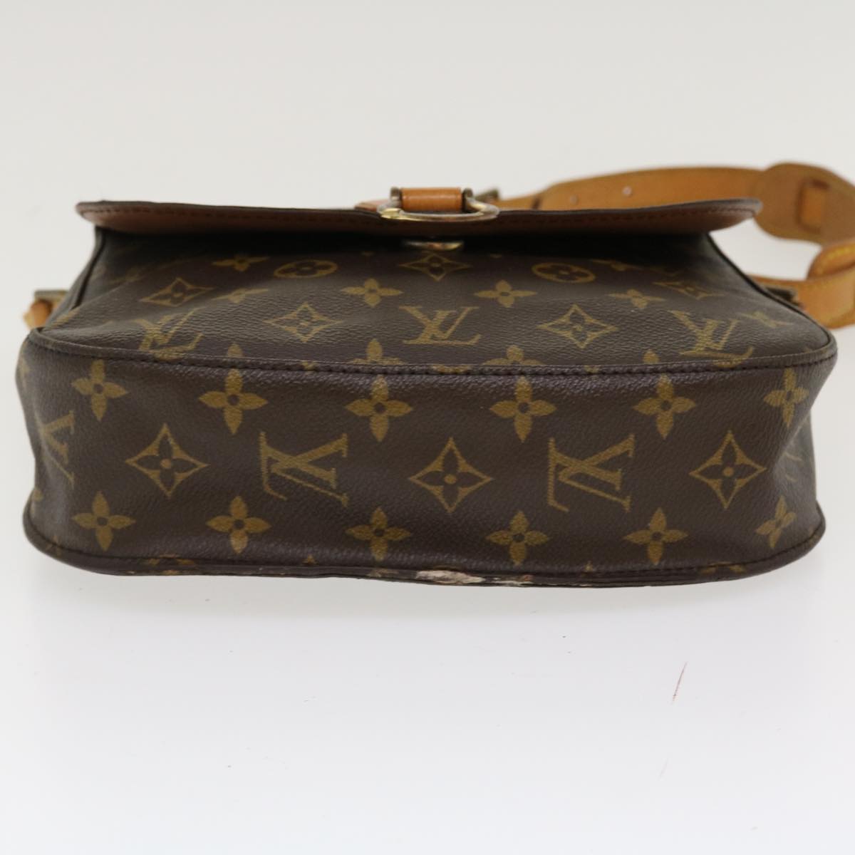 LOUIS VUITTON Monogram Saint Cloud GM Shoulder Bag M51242 LV Auth 38976