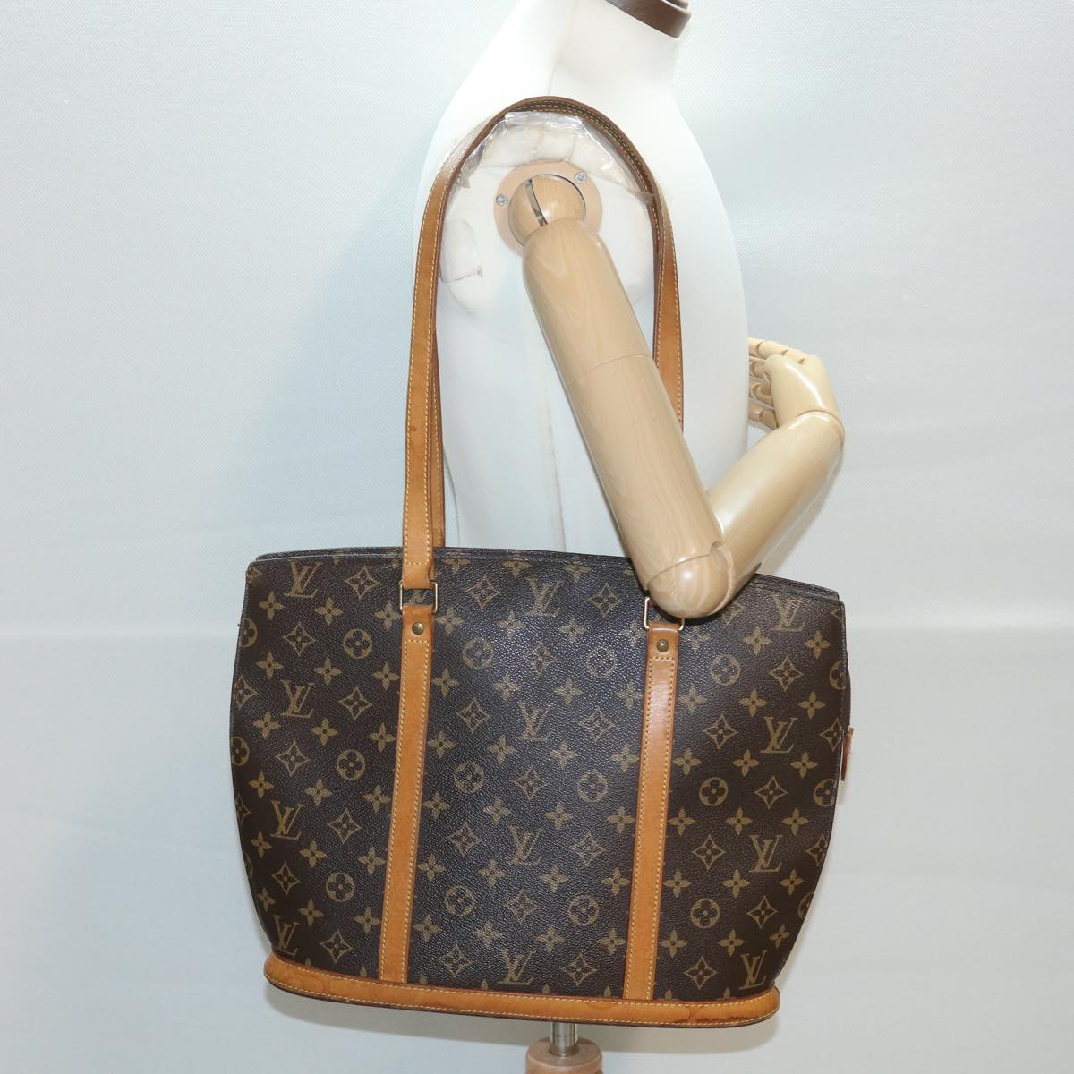 LOUIS VUITTON Monogram Babylone Tote Bag M51102 LV Auth 38981