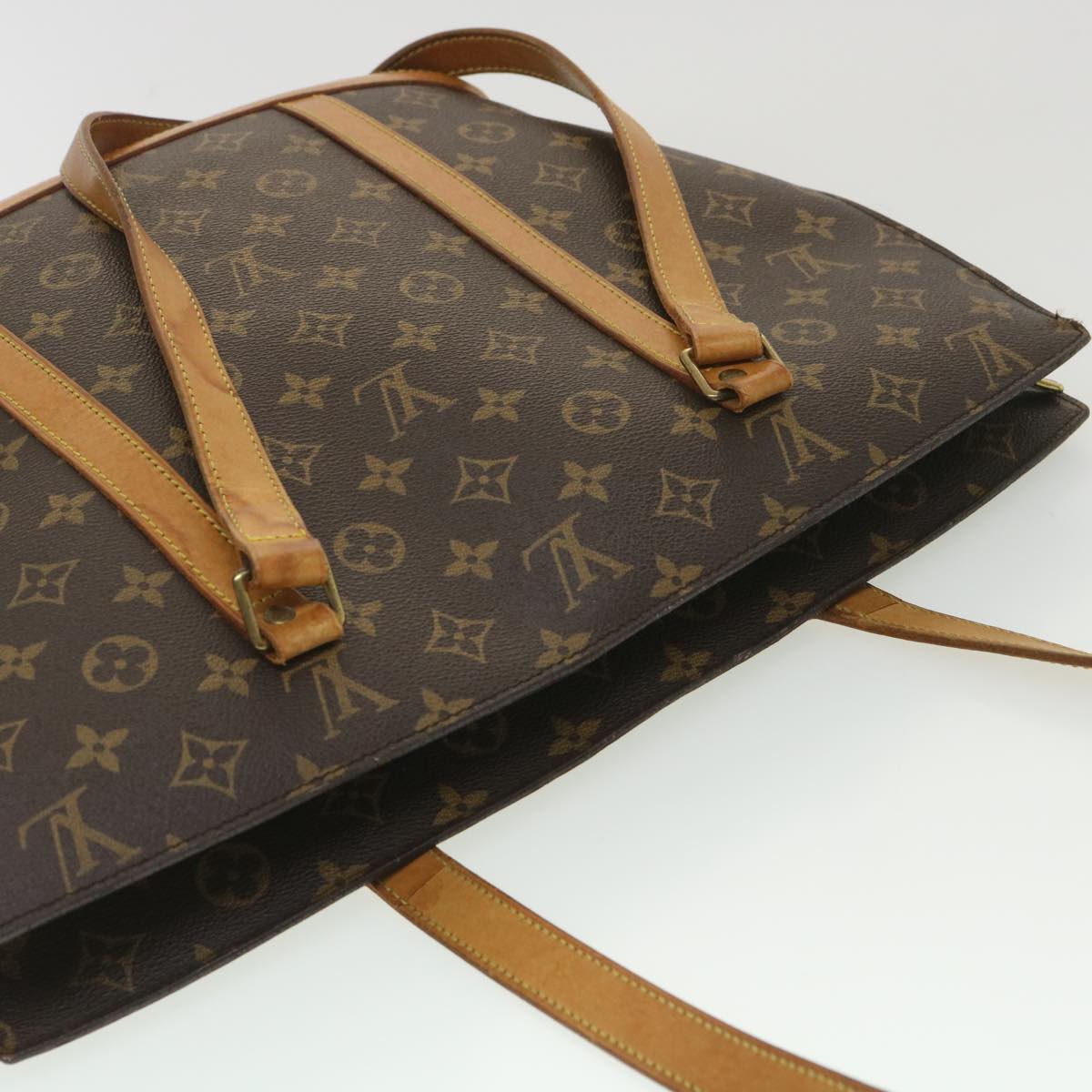 LOUIS VUITTON Monogram Babylone Tote Bag M51102 LV Auth 38981