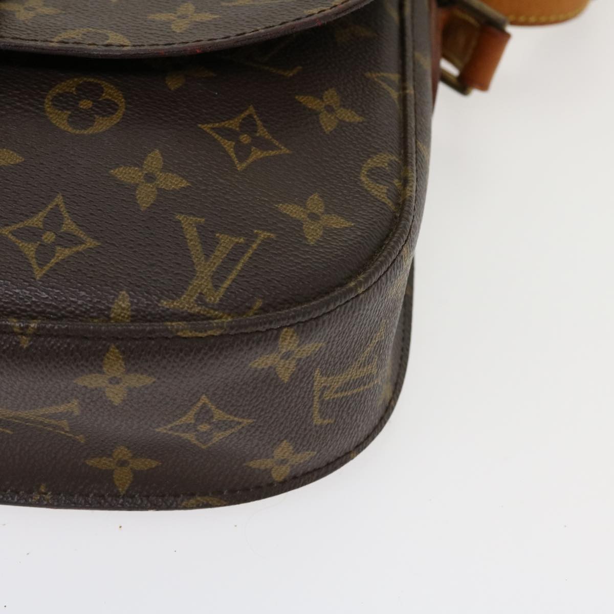 LOUIS VUITTON Monogram Saint Cloud GM Shoulder Bag M51242 LV Auth 38984