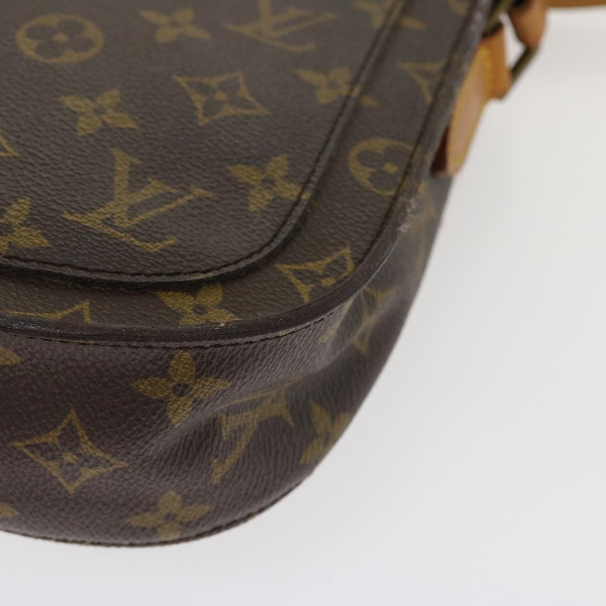 LOUIS VUITTON Monogram Saint Cloud GM Shoulder Bag M51242 LV Auth 38984