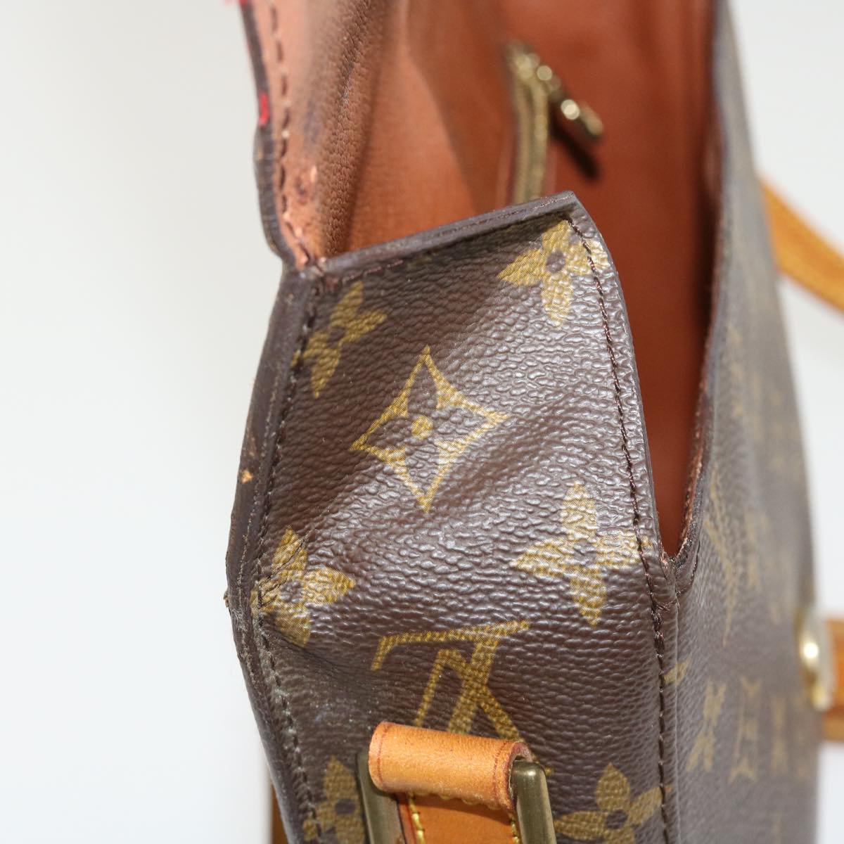 LOUIS VUITTON Monogram Saint Cloud GM Shoulder Bag M51242 LV Auth 38984