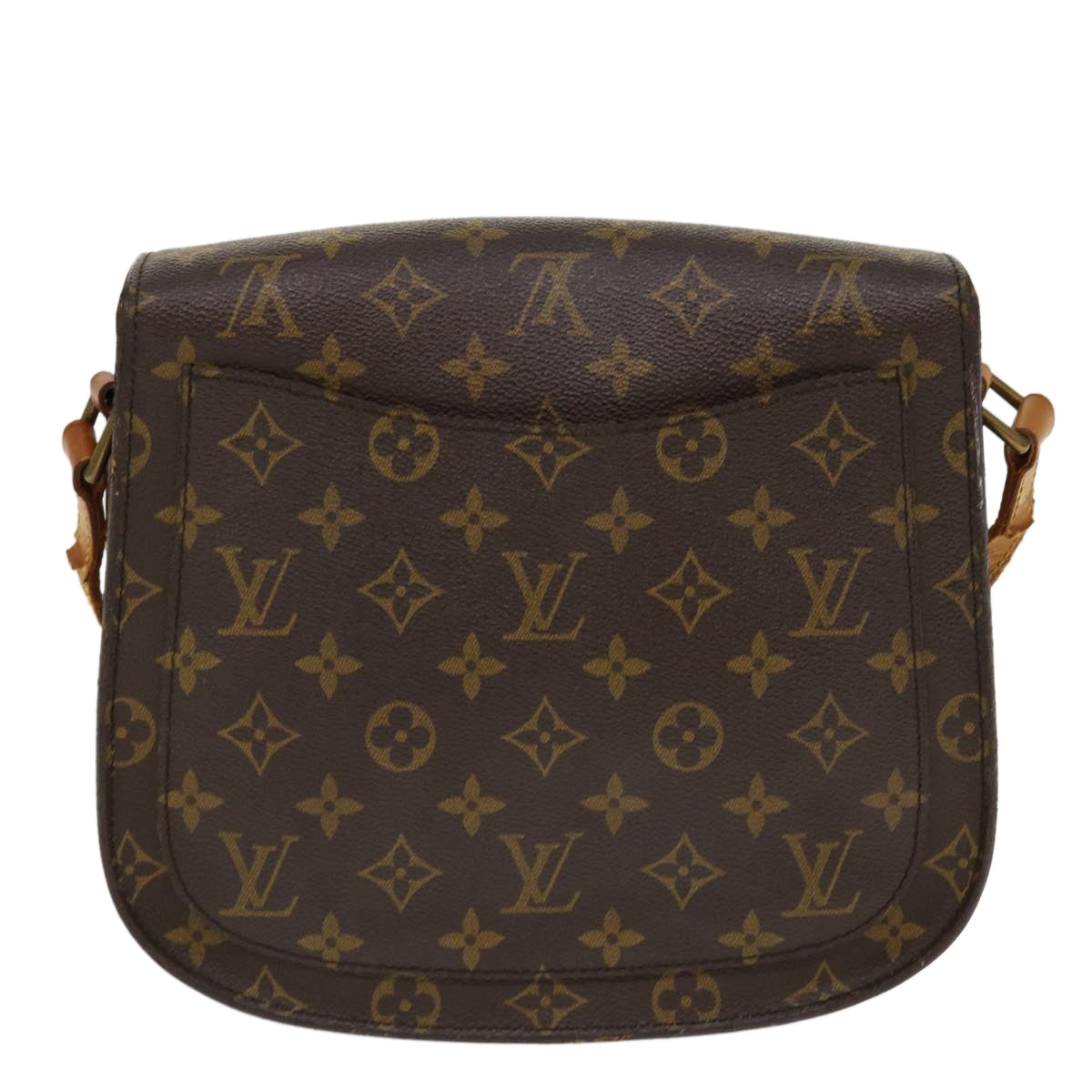 LOUIS VUITTON Monogram Saint Cloud GM Shoulder Bag M51242 LV Auth 38984