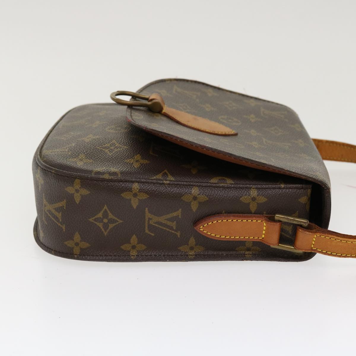 LOUIS VUITTON Monogram Saint Cloud GM Shoulder Bag M51242 LV Auth 38984