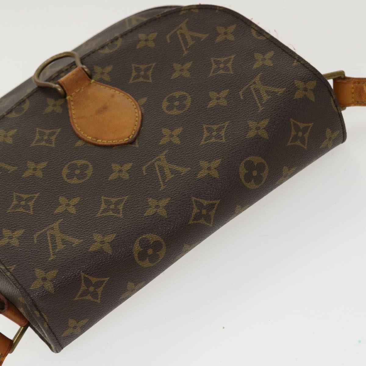 LOUIS VUITTON Monogram Saint Cloud GM Shoulder Bag M51242 LV Auth 38984