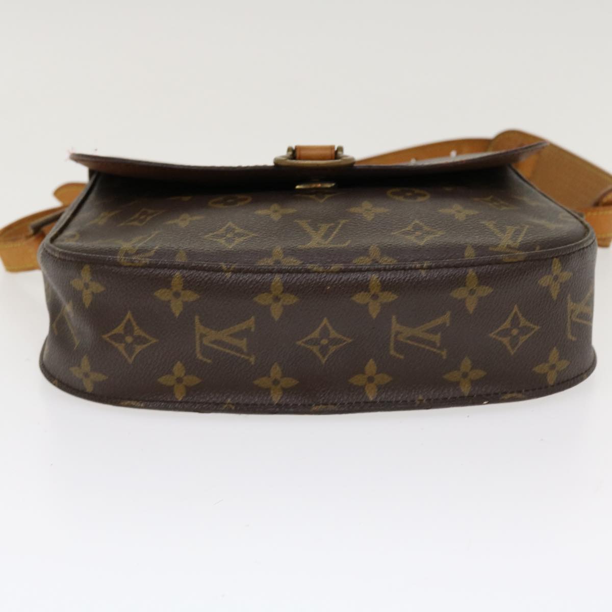 LOUIS VUITTON Monogram Saint Cloud GM Shoulder Bag M51242 LV Auth 38984