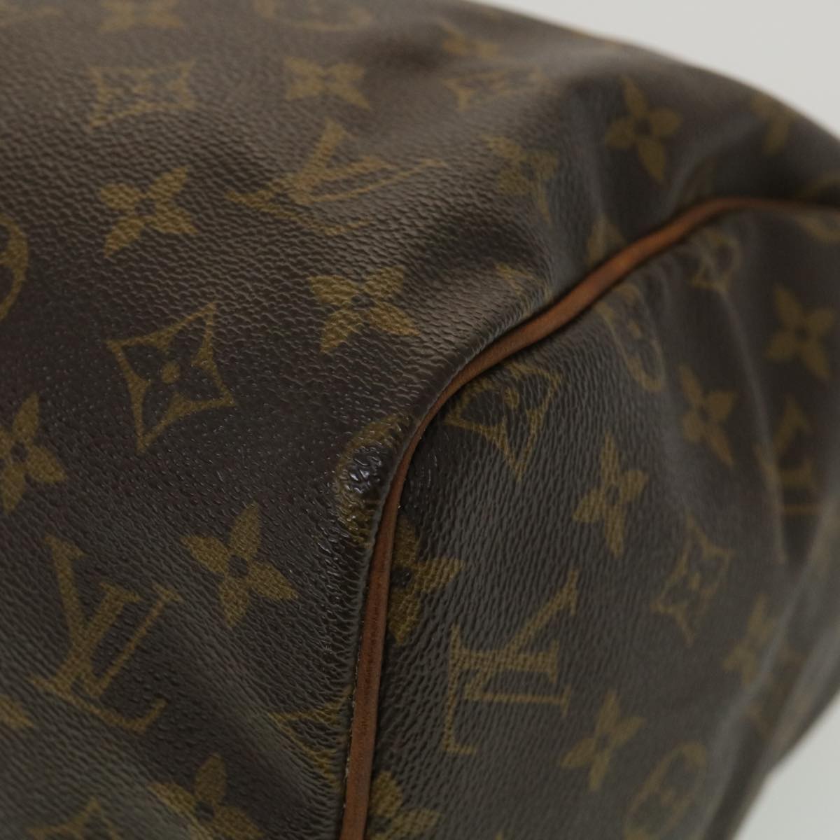 LOUIS VUITTON Monogram Speedy 30 Hand Bag M41526 LV Auth 38993