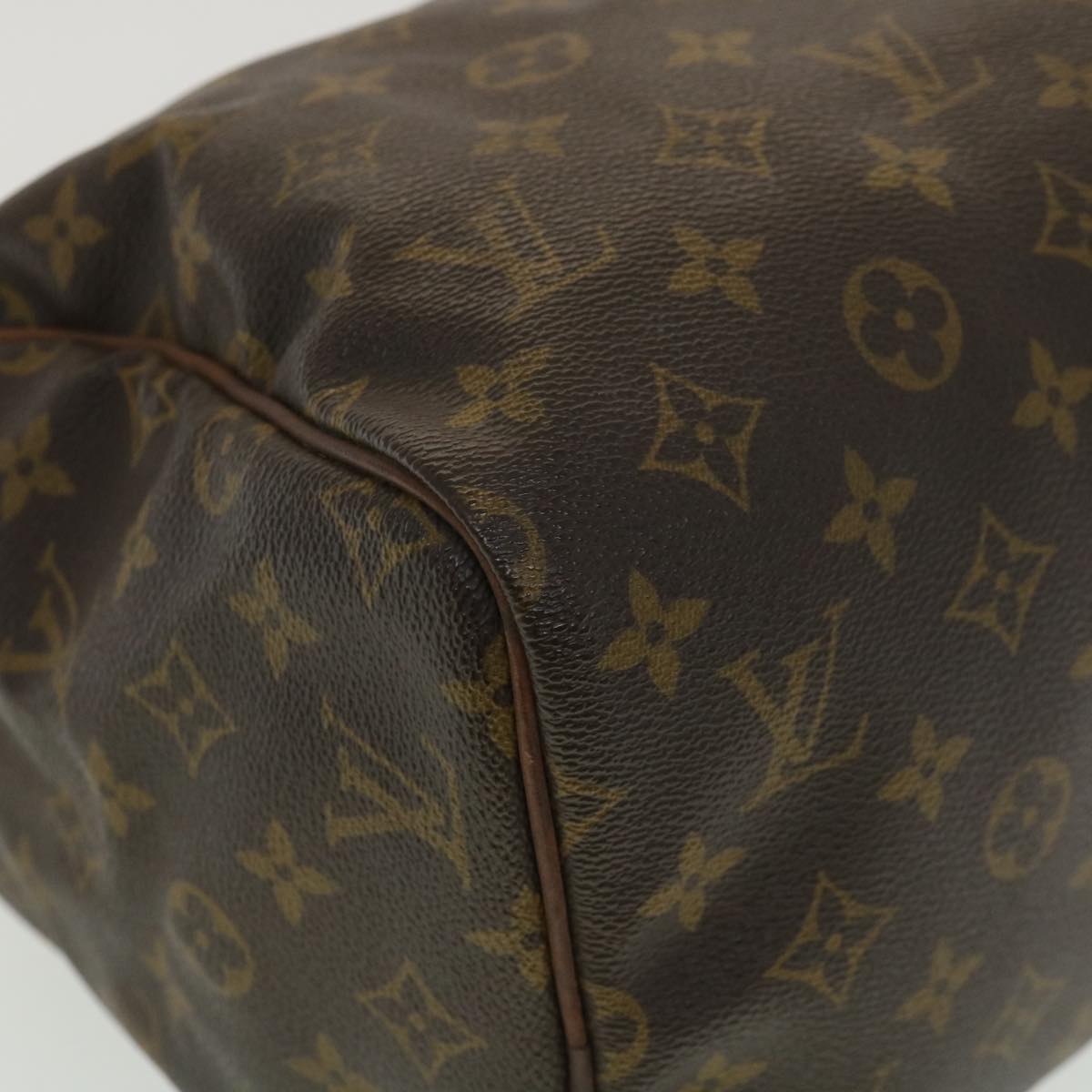 LOUIS VUITTON Monogram Speedy 30 Hand Bag M41526 LV Auth 38993