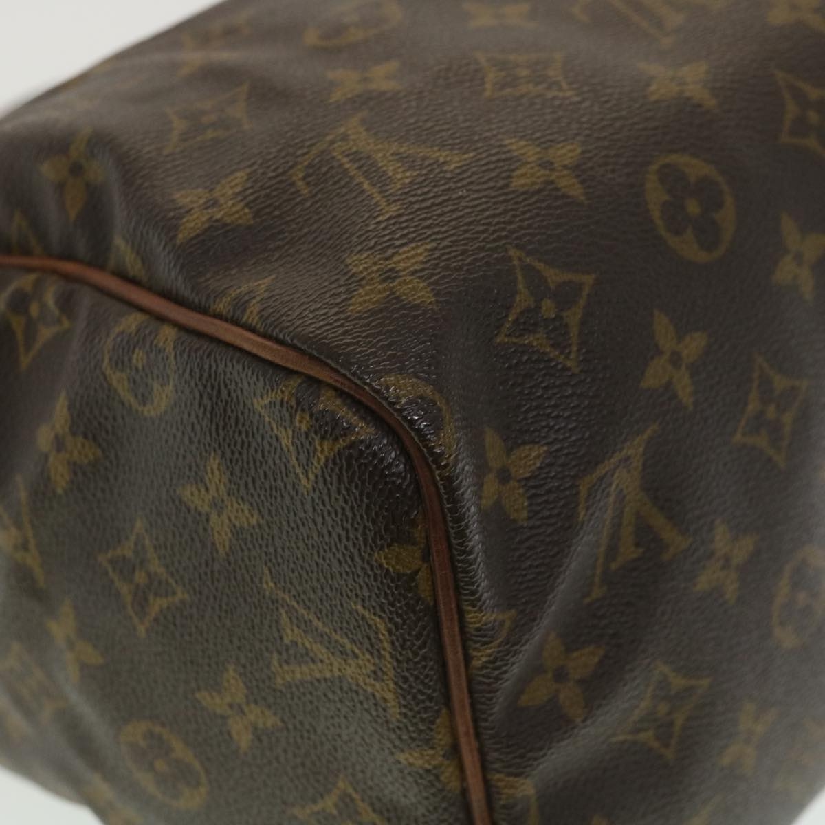 LOUIS VUITTON Monogram Speedy 30 Hand Bag M41526 LV Auth 38993