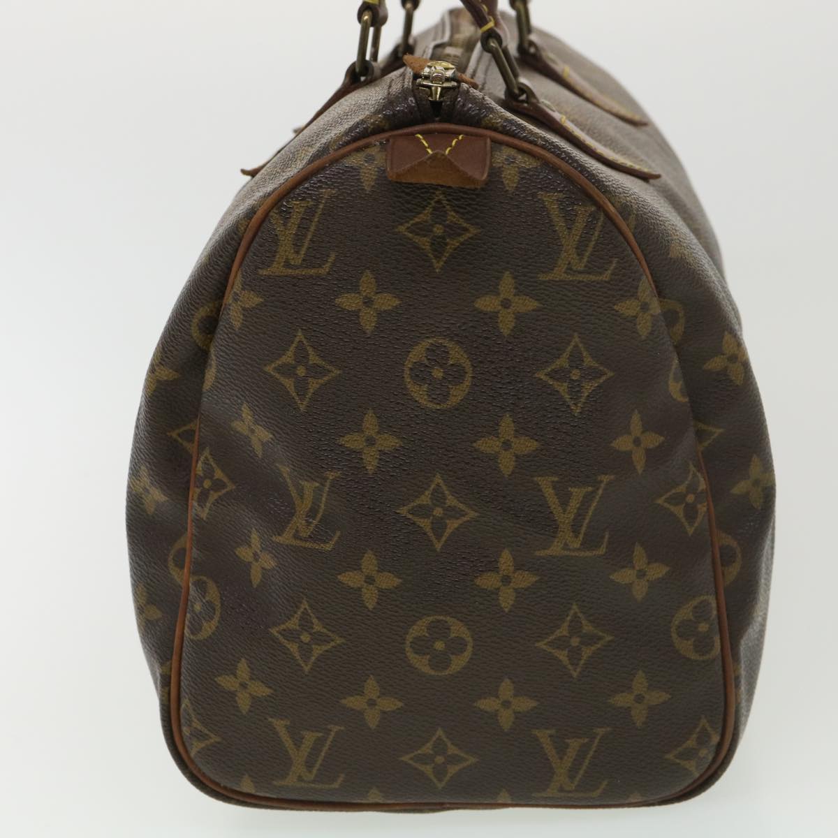 LOUIS VUITTON Monogram Speedy 30 Hand Bag M41526 LV Auth 38993