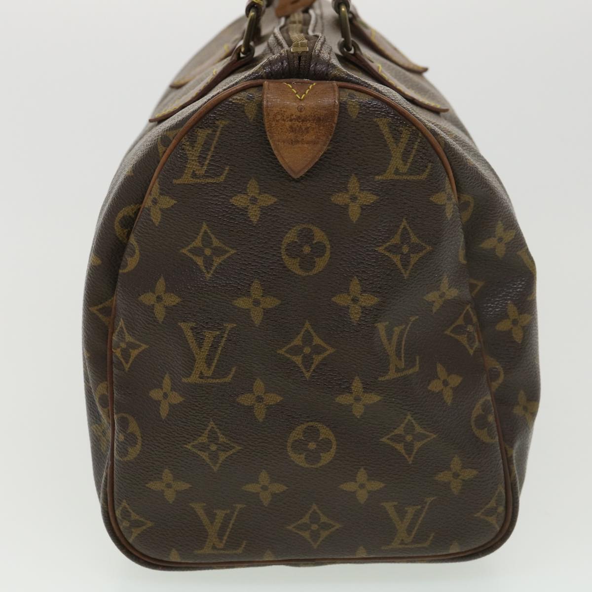 LOUIS VUITTON Monogram Speedy 30 Hand Bag M41526 LV Auth 38993