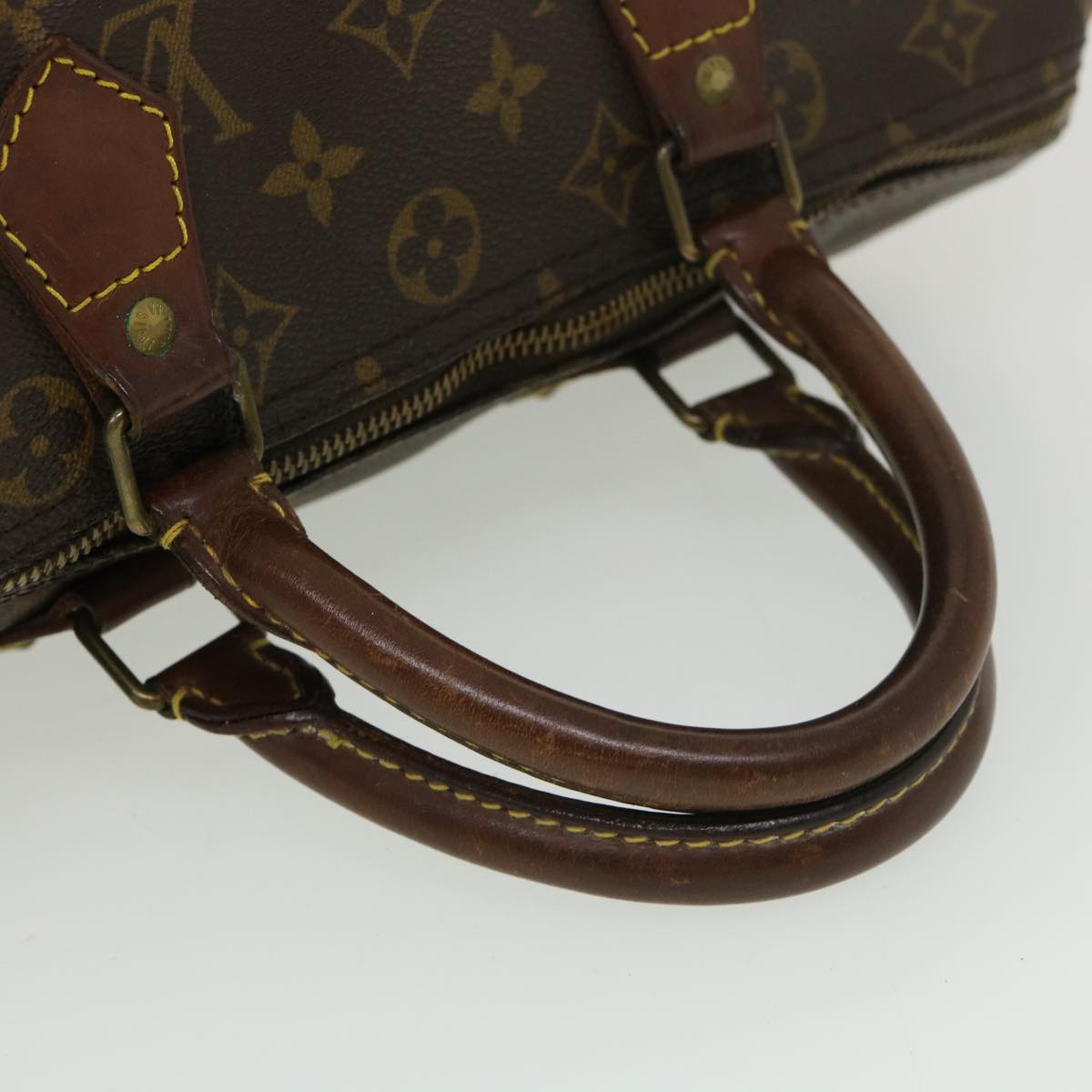 LOUIS VUITTON Monogram Speedy 30 Hand Bag M41526 LV Auth 38993