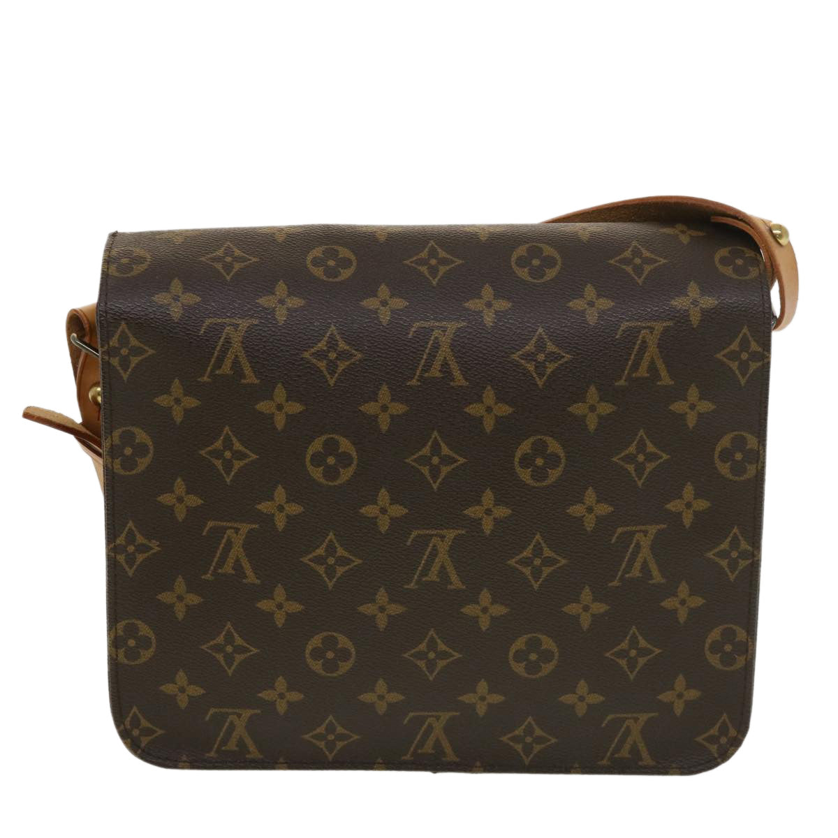 LOUIS VUITTON Monogram Cartouchiere GM Shoulder Bag M51252 LV Auth 38995 - 0