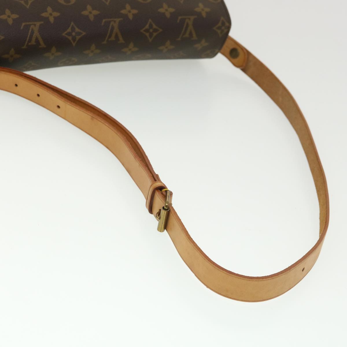 LOUIS VUITTON Monogram Cartouchiere GM Shoulder Bag M51252 LV Auth 38995