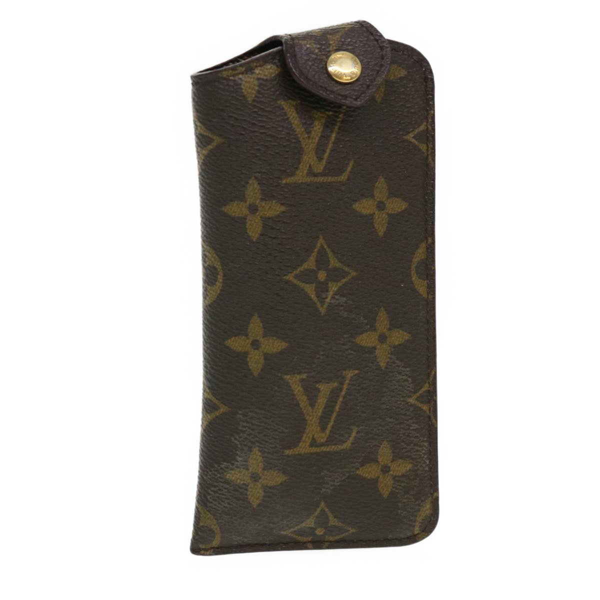 LOUIS VUITTON Monogram Etui Lunette PM Glasses Case M66545 LV Auth 39002