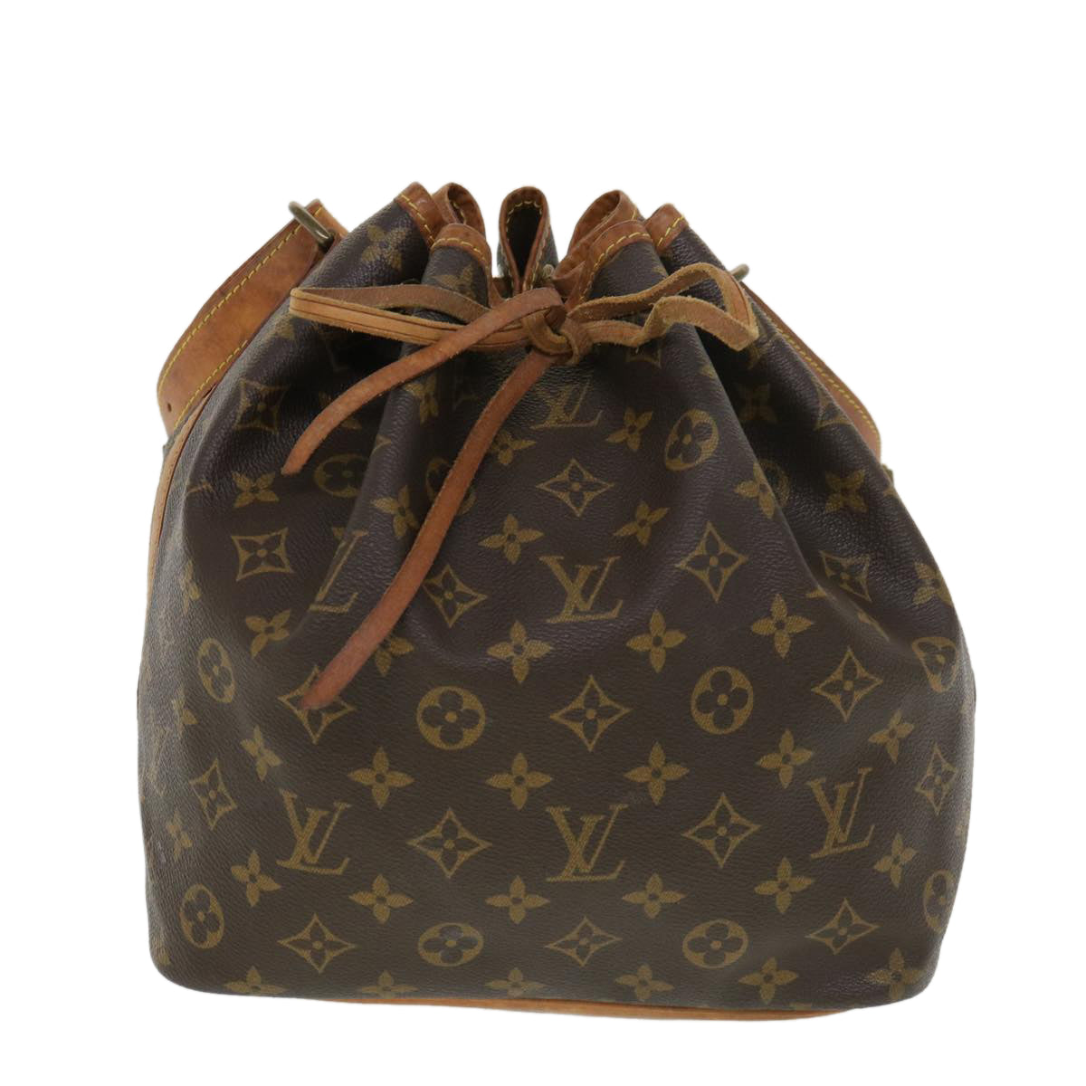 LOUIS VUITTON Monogram Petit Noe Shoulder Bag M42226 LV Auth 39014