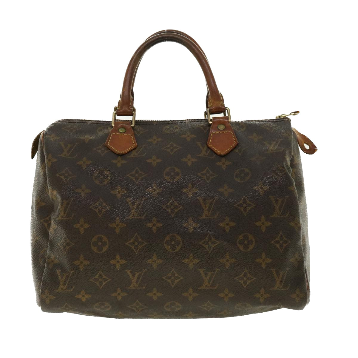 LOUIS VUITTON Monogram Speedy 30 Hand Bag M41526 LV Auth 39032