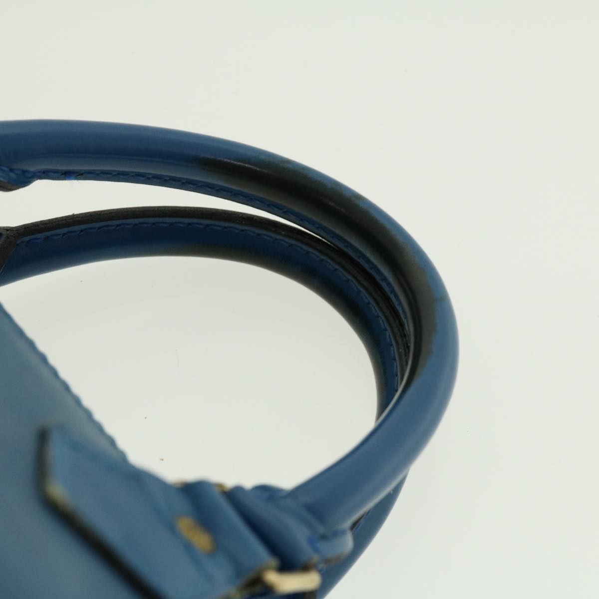 LOUIS VUITTON Epi Speedy 30 Hand Bag Toledo Blue M43005 LV Auth 39035