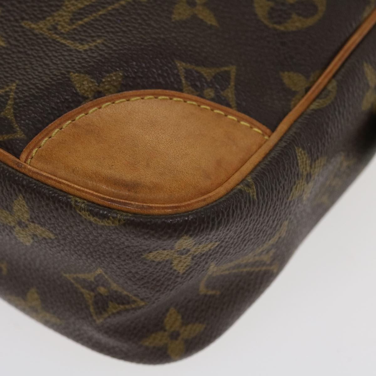 LOUIS VUITTON Monogram Compiegne 28 Clutch Bag M51845 LV Auth 39071