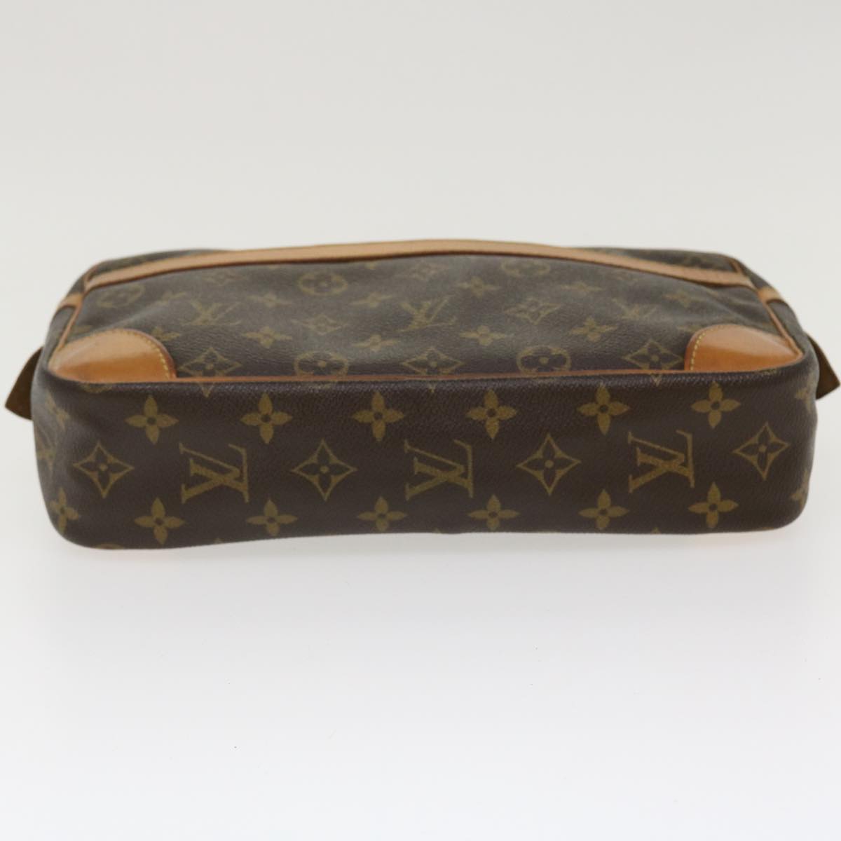 LOUIS VUITTON Monogram Compiegne 28 Clutch Bag M51845 LV Auth 39071