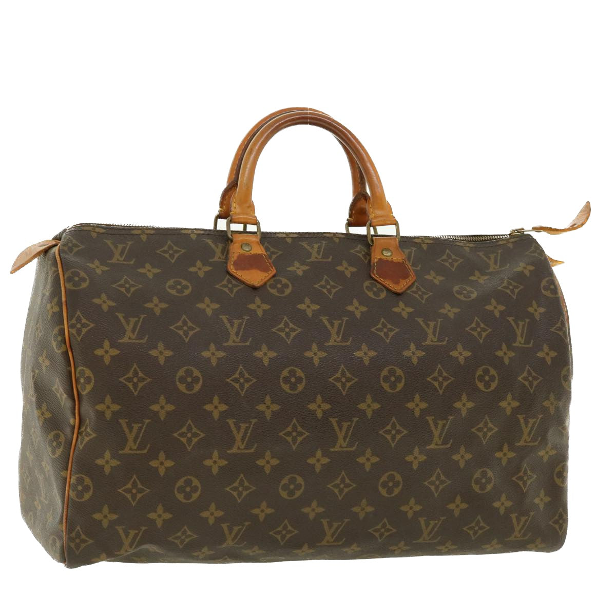 LOUIS VUITTON Monogram Speedy 40 Hand Bag M41522 LV Auth 39075