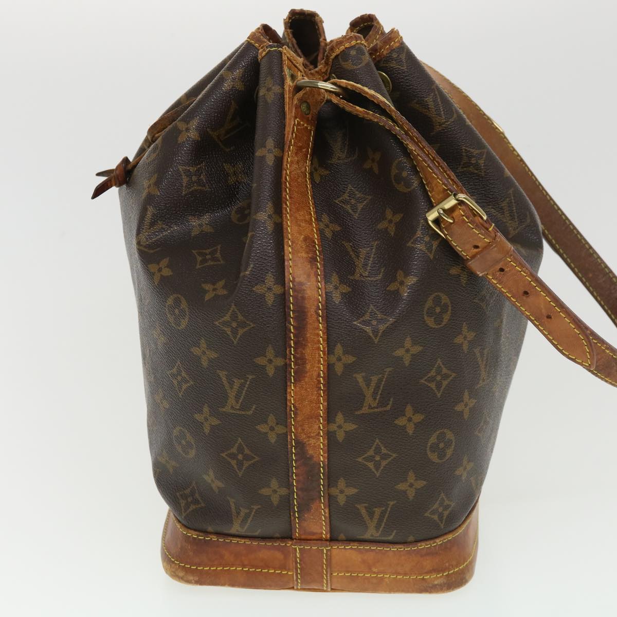 LOUIS VUITTON Monogram Noe Shoulder Bag M42224 LV Auth 39084